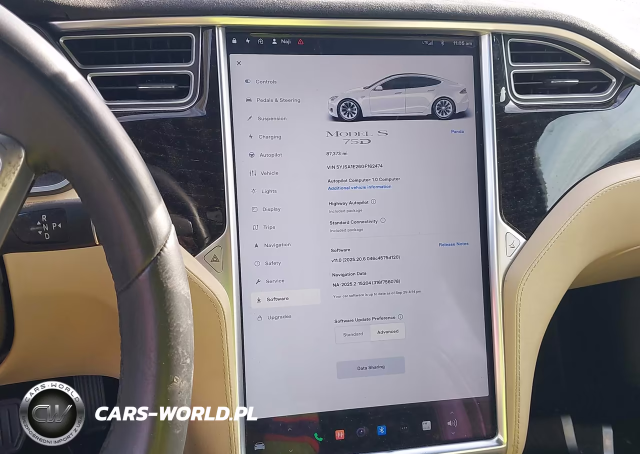 2016 Tesla Model S 60D-70D-75D-85D-90D VIN:5YJSA1E26GF162474 - 18