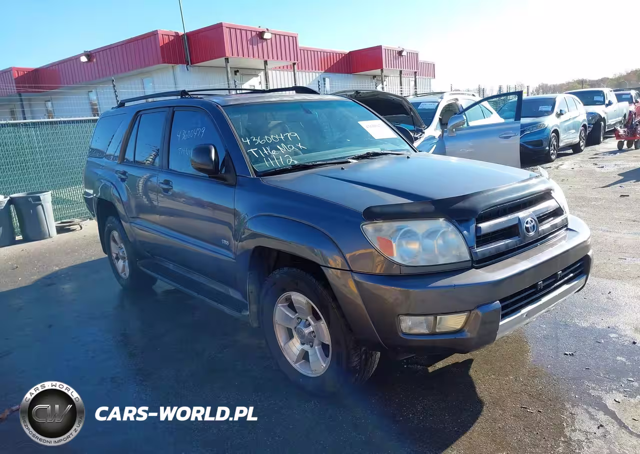 2004 Toyota 4Runner Sr5 V6