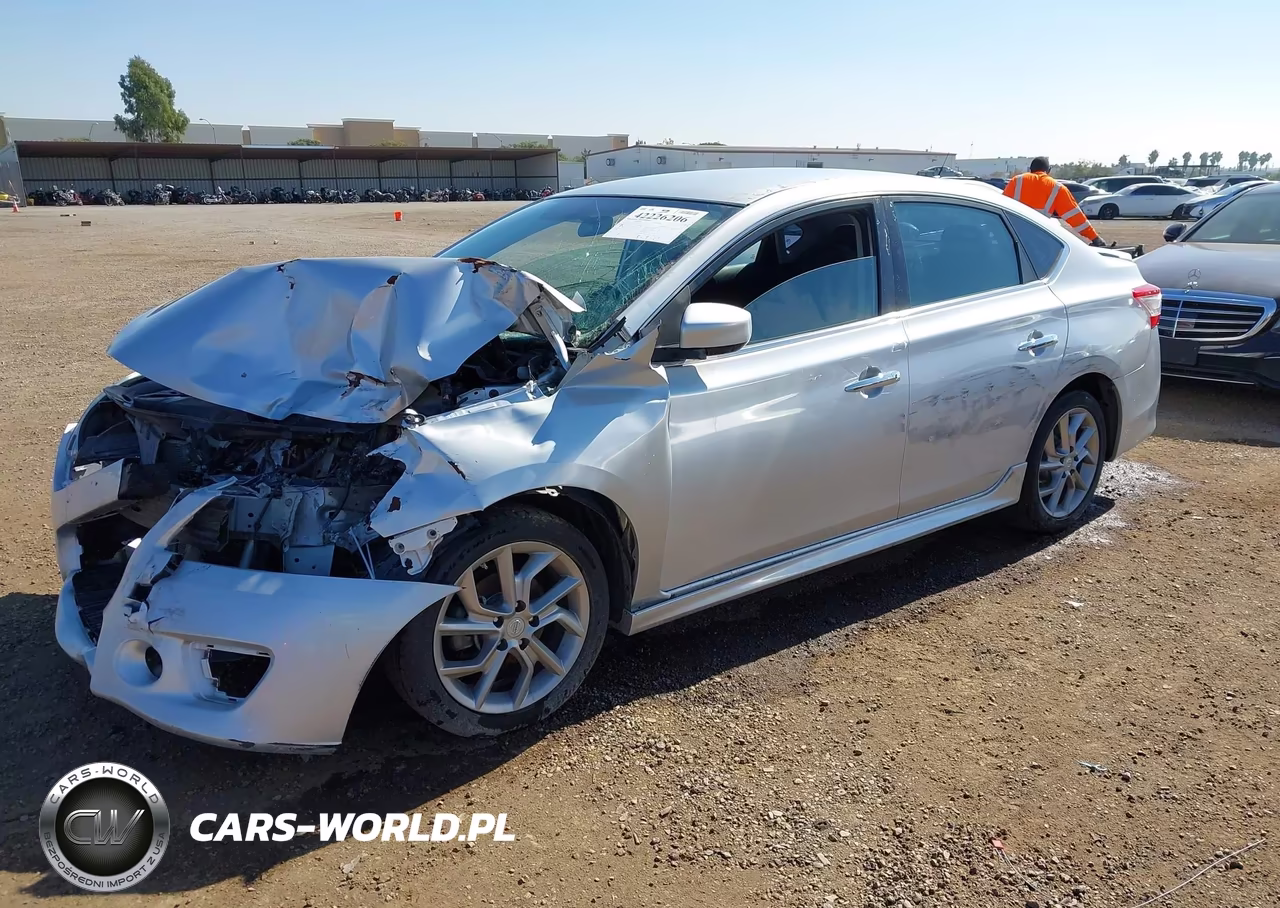 2014 Nissan Sentra Sr VIN:3N1AB7AP1EY337361 - 2
