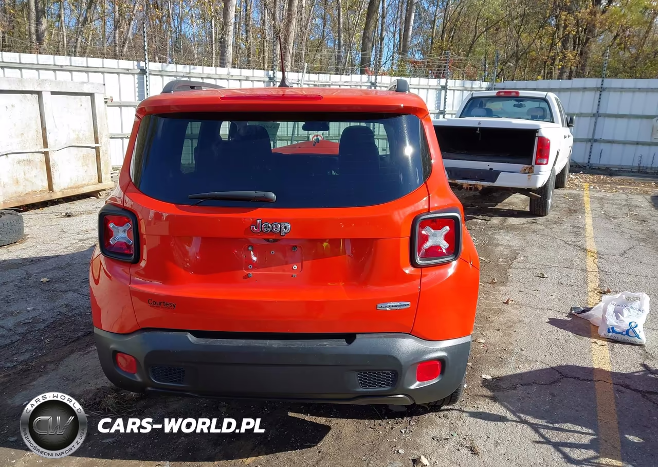 2017 Jeep Renegade Latitude Fwd VIN:ZACCJABB8HPE41976 - 16
