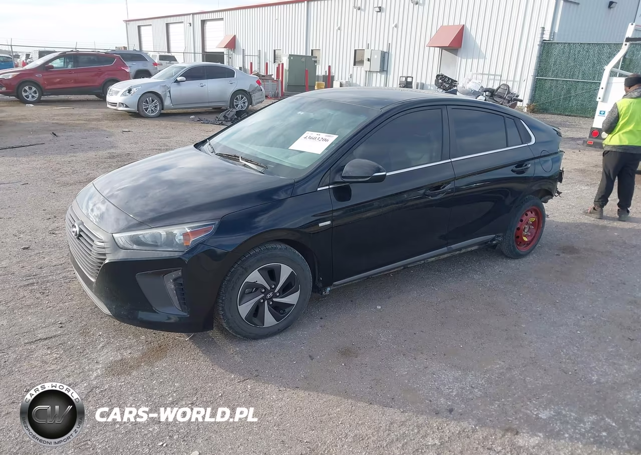 2018 Hyundai Ioniq Hybrid Sel VIN:KMHC75LC1JU064839 - 2