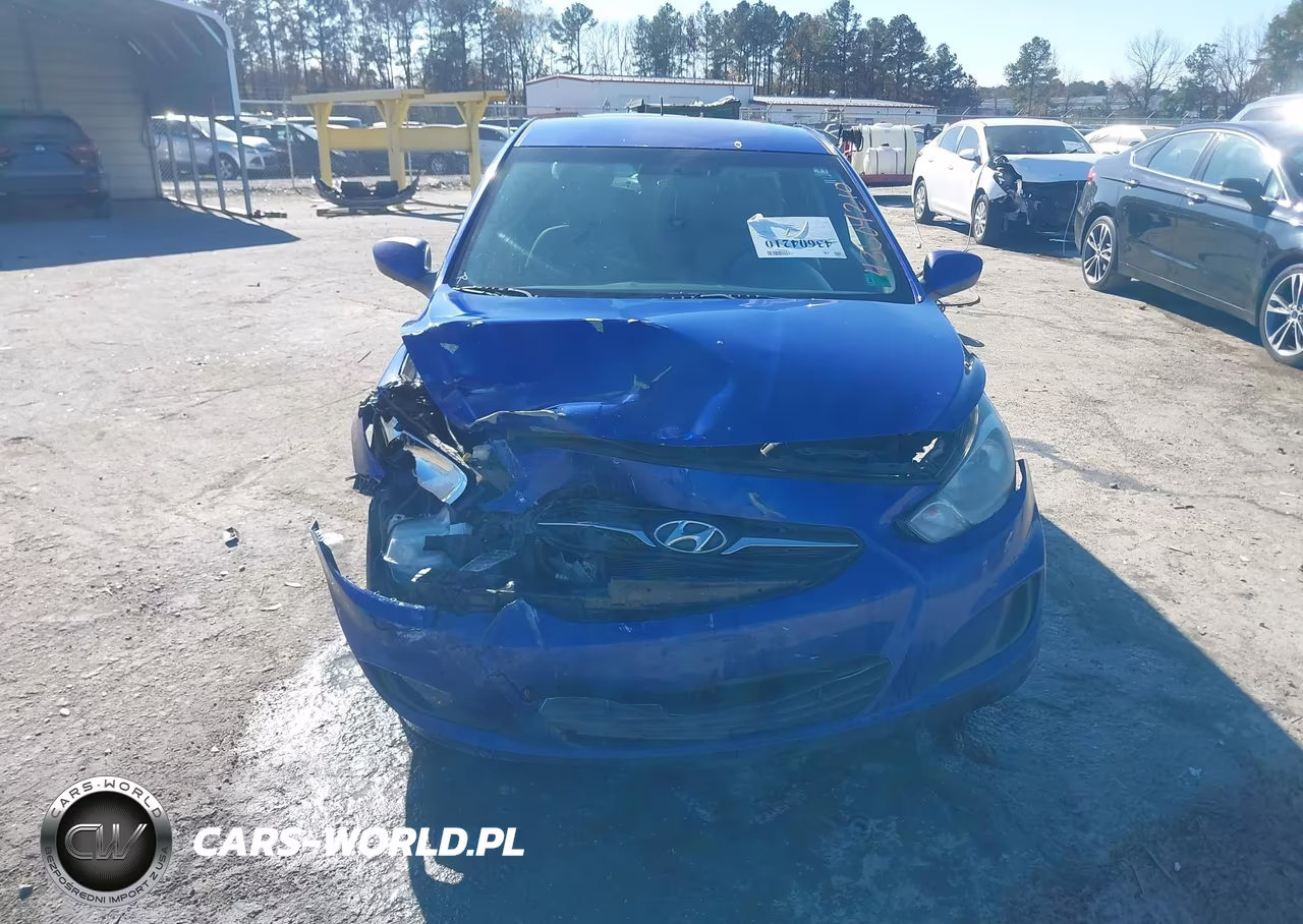 2014 Hyundai Accent Gls VIN:KMHCT4AE4EU612025 - 12