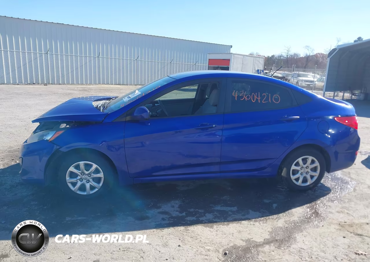 2014 Hyundai Accent Gls VIN:KMHCT4AE4EU612025 - 14