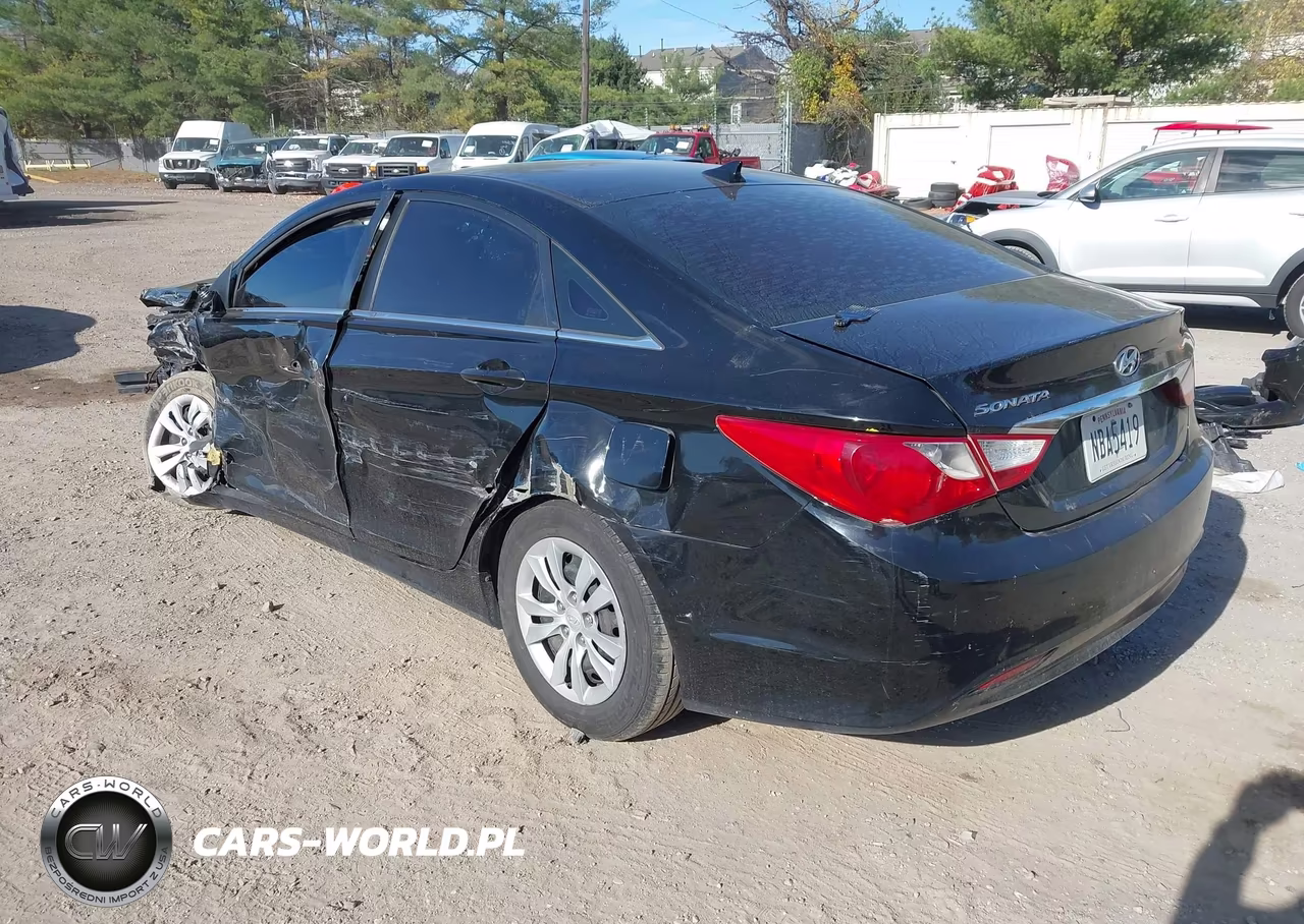 2012 Hyundai Sonata Gls VIN:5NPEB4AC5CH326206 - 3