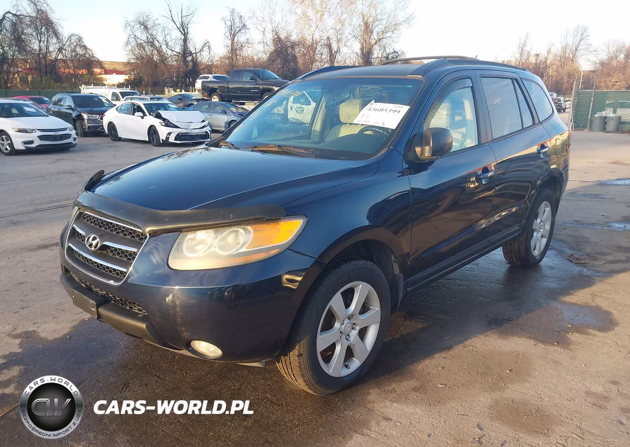 2007 Hyundai Santa Fe Se-Limited VIN:5NMSH73E67H001326 - 2