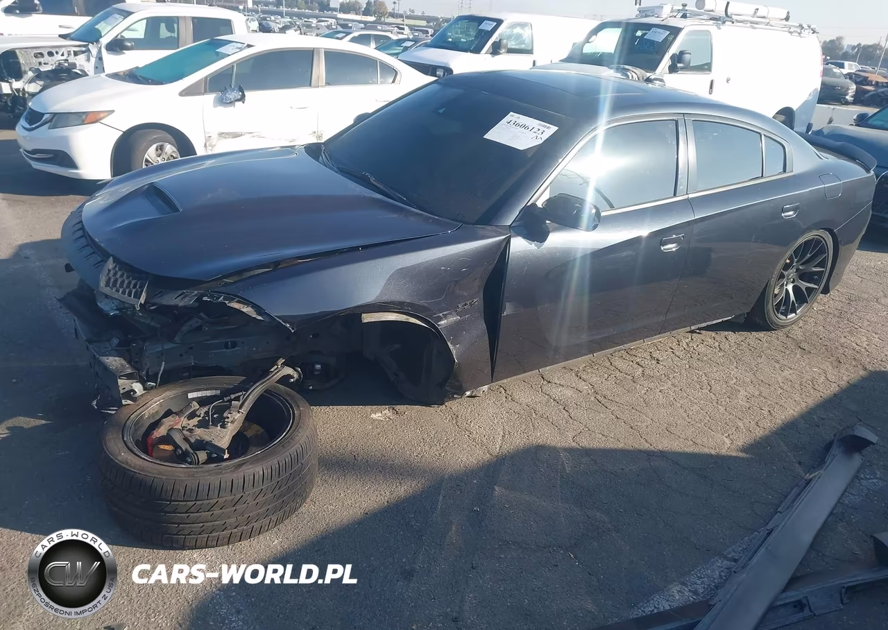 2018 Dodge Charger R-T Scat Pack Rwd VIN:2C3CDXGJ8JH152411 - 2