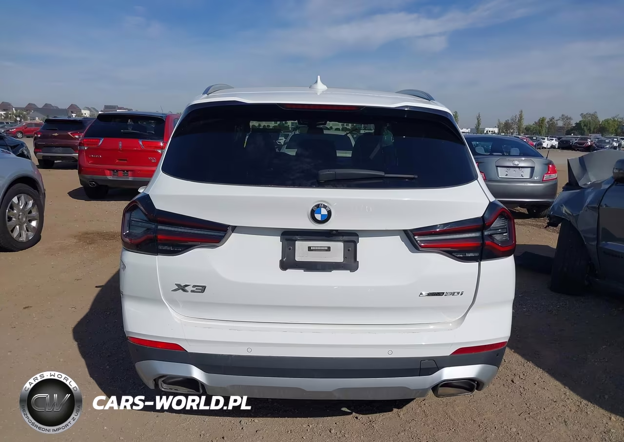 2022 BMW X3 Sdrive30I VIN:5UX43DP06N9M06632 - 17