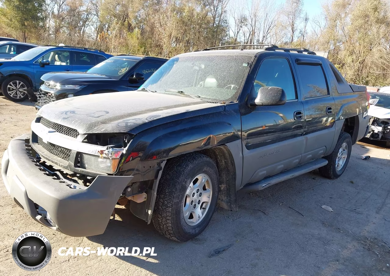 2002 Chevrolet Avalanche 1500 VIN:3GNEK13T12G181935 - 2