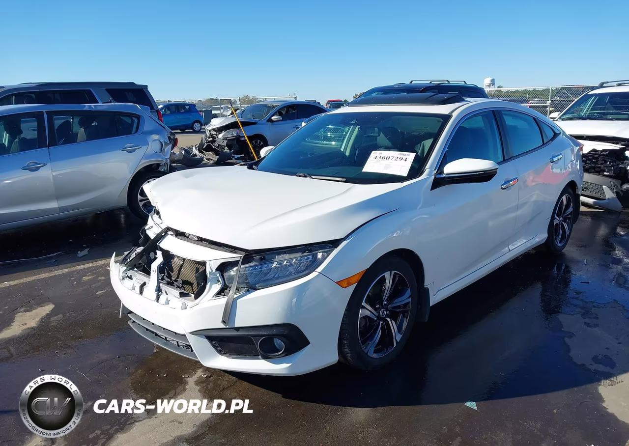 2017 Honda Civic Touring VIN:2HGFC1F97HH638929 - 2