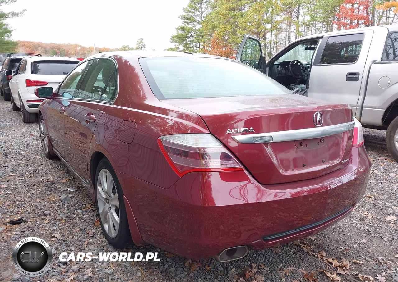 2009 Acura Rl 3.7 VIN:JH4KB266X9C001161 - 3