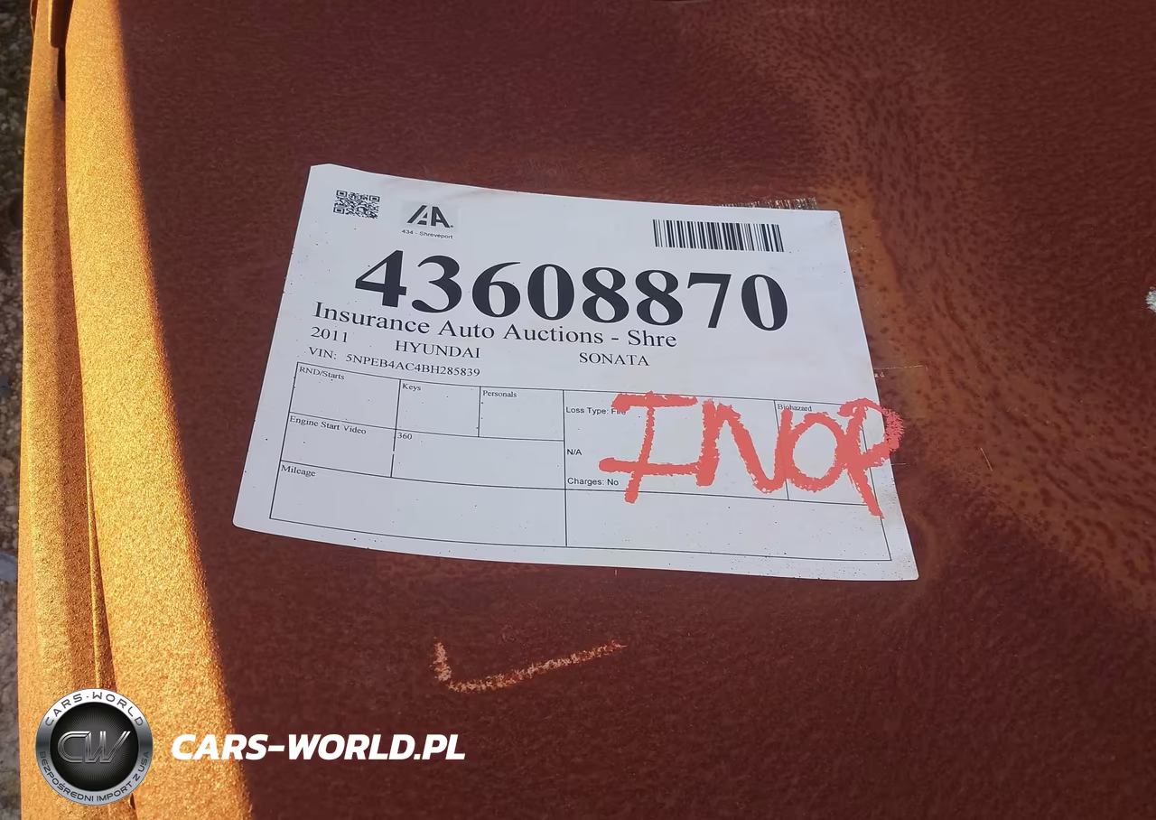 2011 Hyundai Sonata Gls VIN:5NPEB4AC4BH285839 - 7