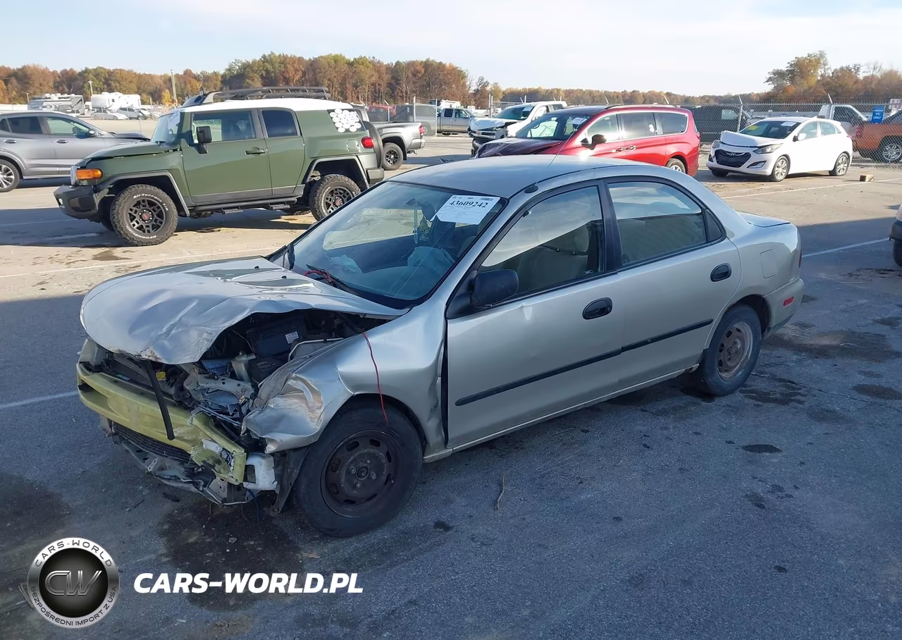 1996 Mazda Protege Dx-Lx-Es VIN:JM1BB1413T0342560 - 2
