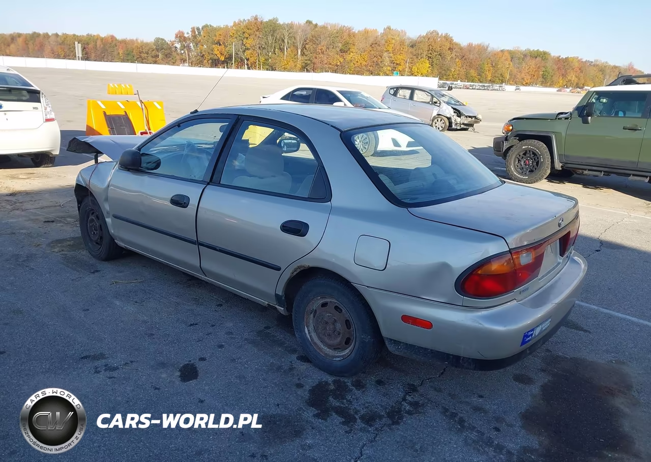 1996 Mazda Protege Dx-Lx-Es VIN:JM1BB1413T0342560 - 3