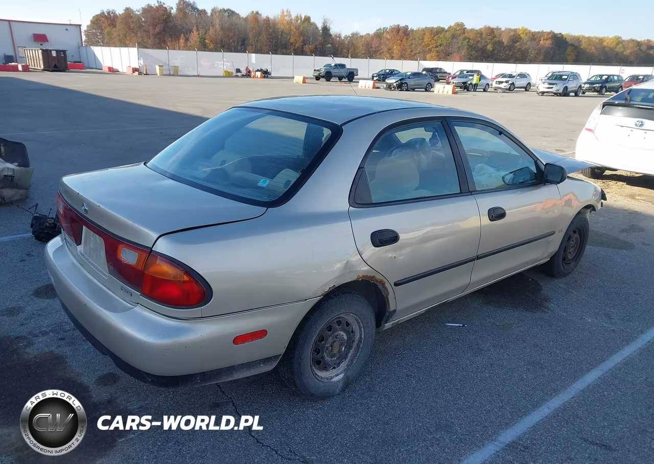 1996 Mazda Protege Dx-Lx-Es VIN:JM1BB1413T0342560 - 4