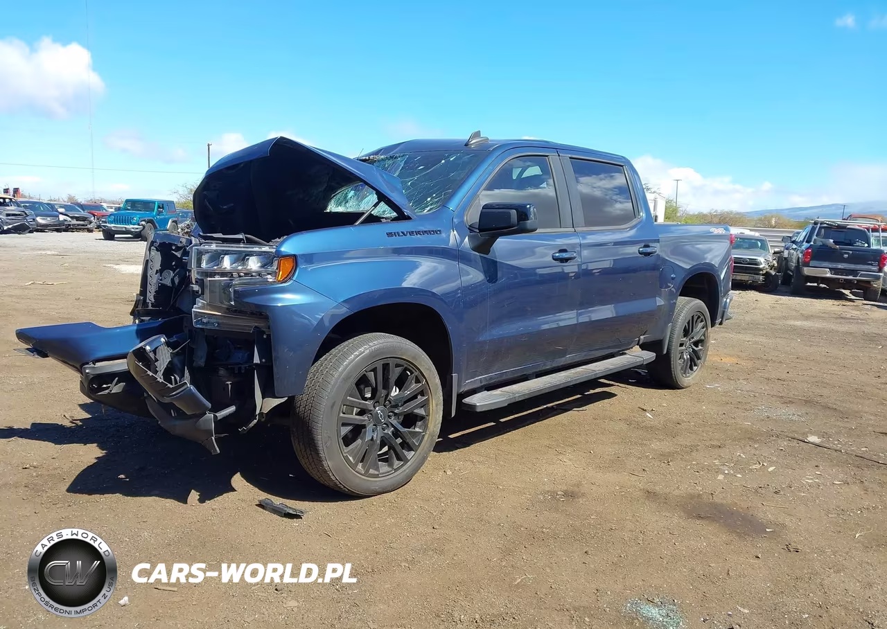 2022 Chevrolet Silverado 1500 Ltd VIN:1GCUYEED2NZ137589 - 2