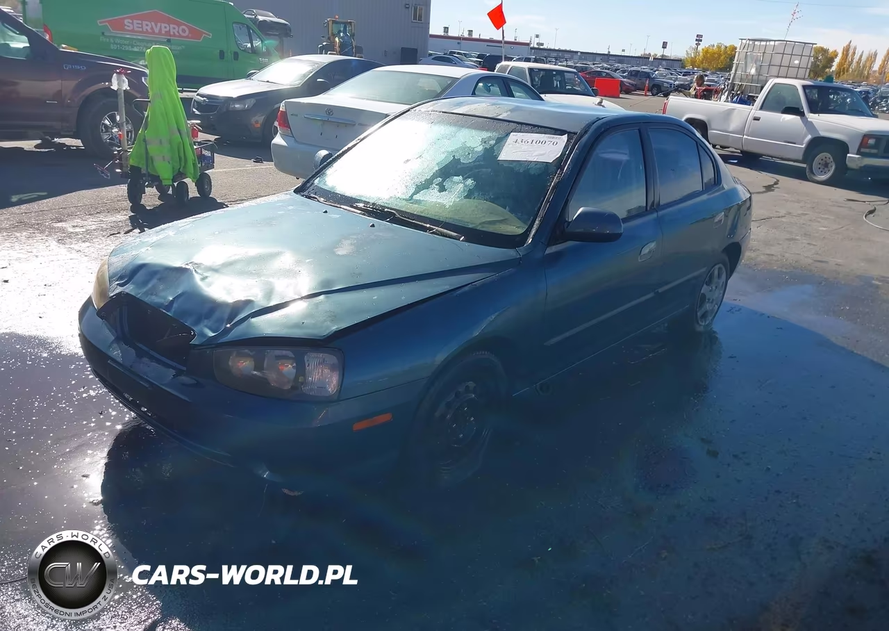 2003 Hyundai Elantra Gls-Gt VIN:KMHDN45D93U583361 - 2
