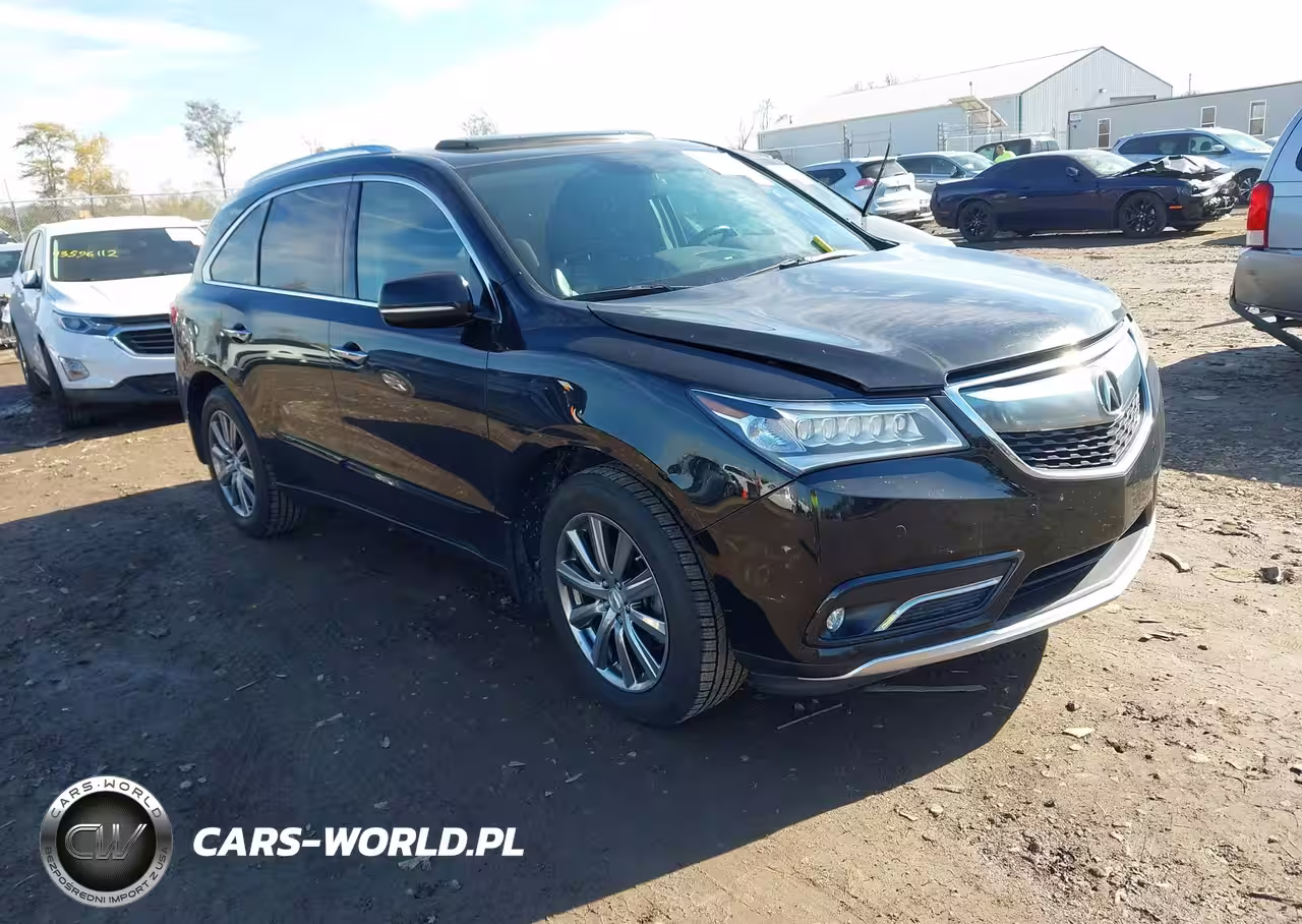 2014 Acura Mdx Advance Pkg W-Entertainment Pkg