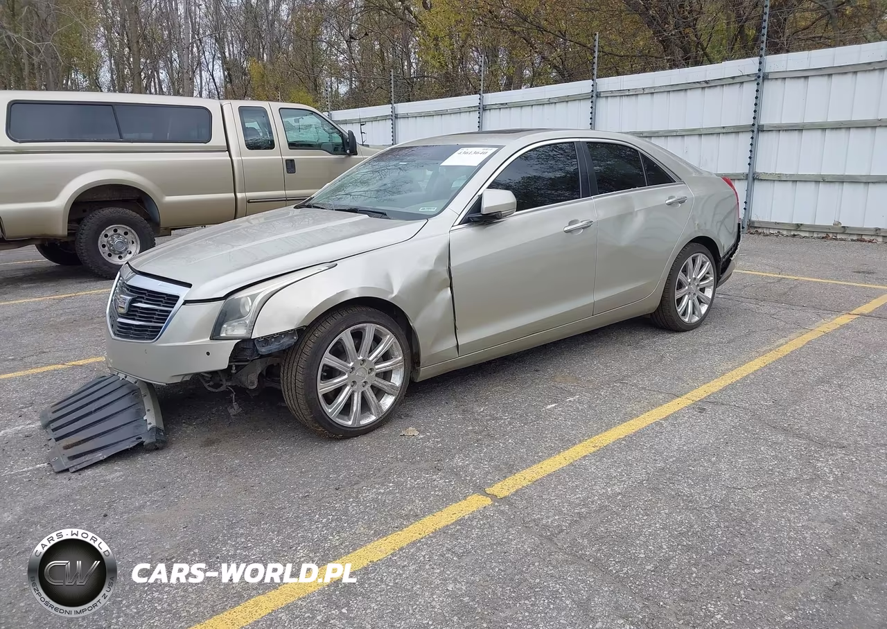 2015 Cadillac Ats Luxury VIN:1G6AH5SX0F0105217 - 2