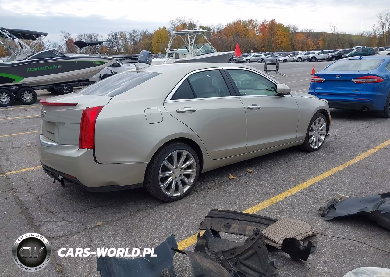 2015 Cadillac Ats Luxury VIN:1G6AH5SX0F0105217 - 4