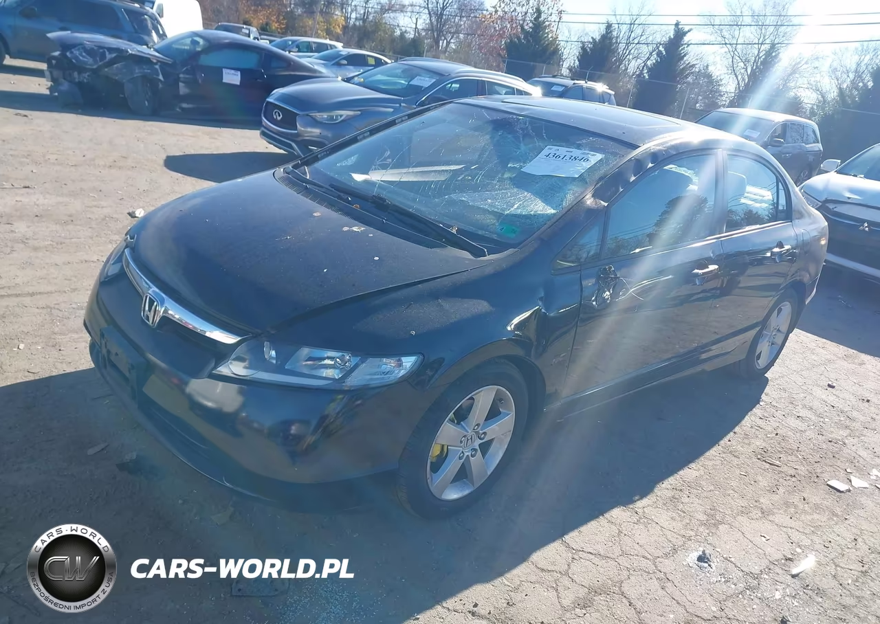 2008 Honda Civic Exl VIN:2HGFA16908H503829 - 2