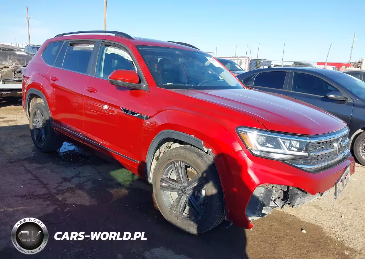 2021 Volkswagen Atlas 3.6L V6 Se W-Technology R-Line