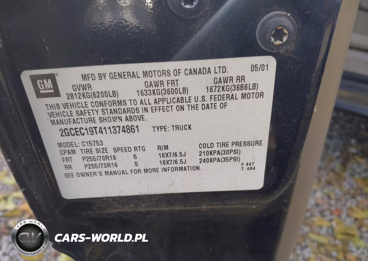 2001 Chevrolet Silverado 1500 Lt VIN:2GCEC19T411374861 - 9
