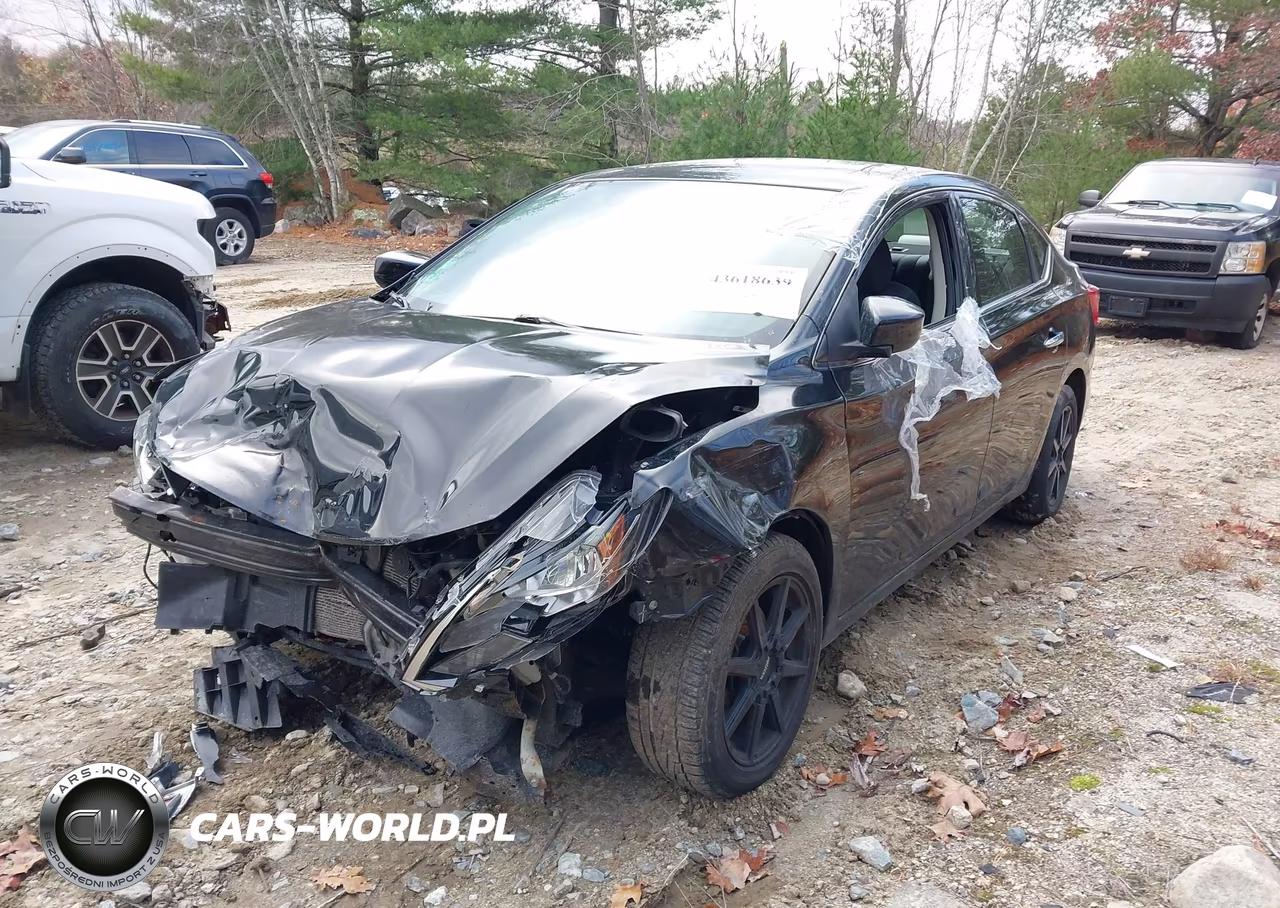 2017 Nissan Sentra Sv VIN:3N1AB7AP2HY312425 - 2