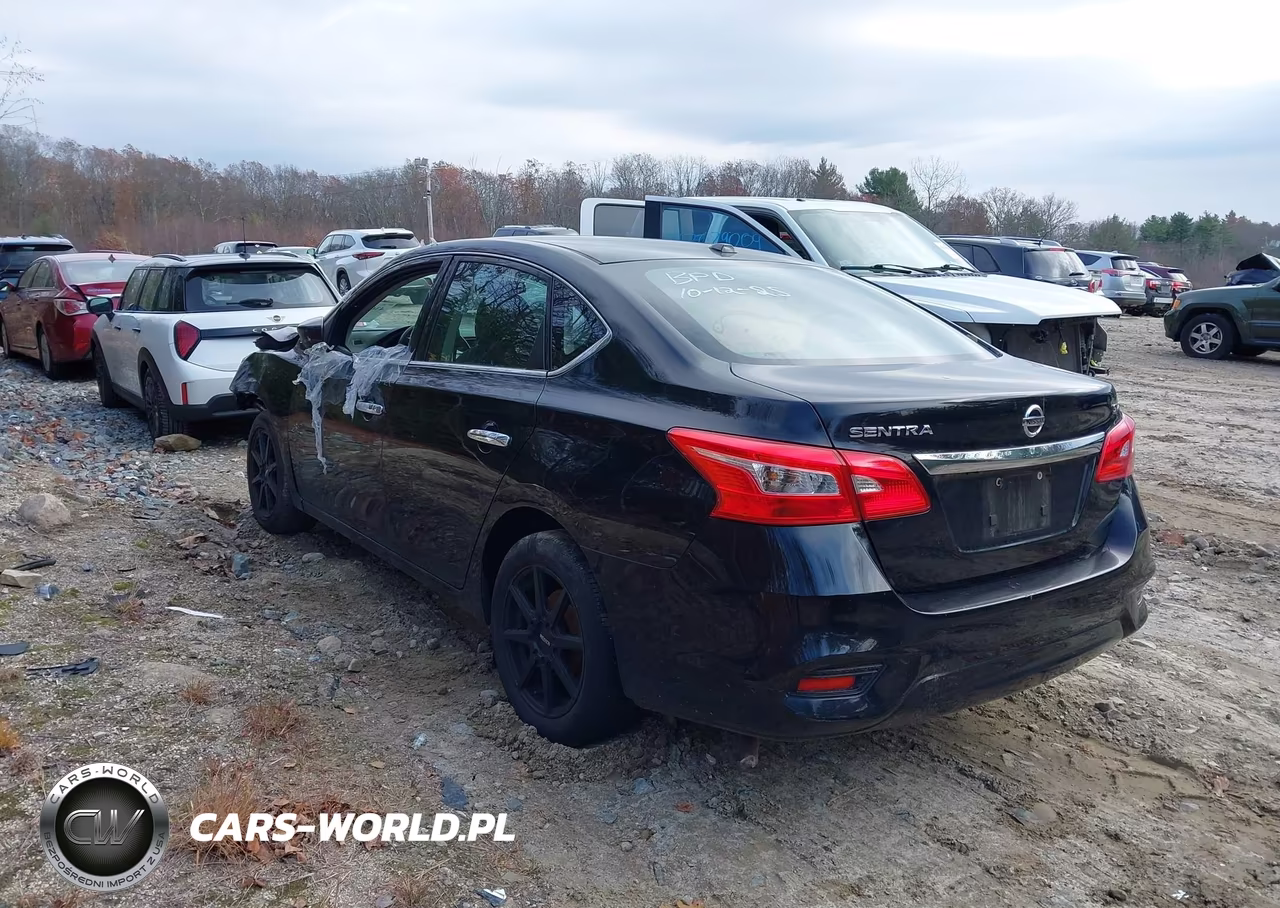 2017 Nissan Sentra Sv VIN:3N1AB7AP2HY312425 - 3