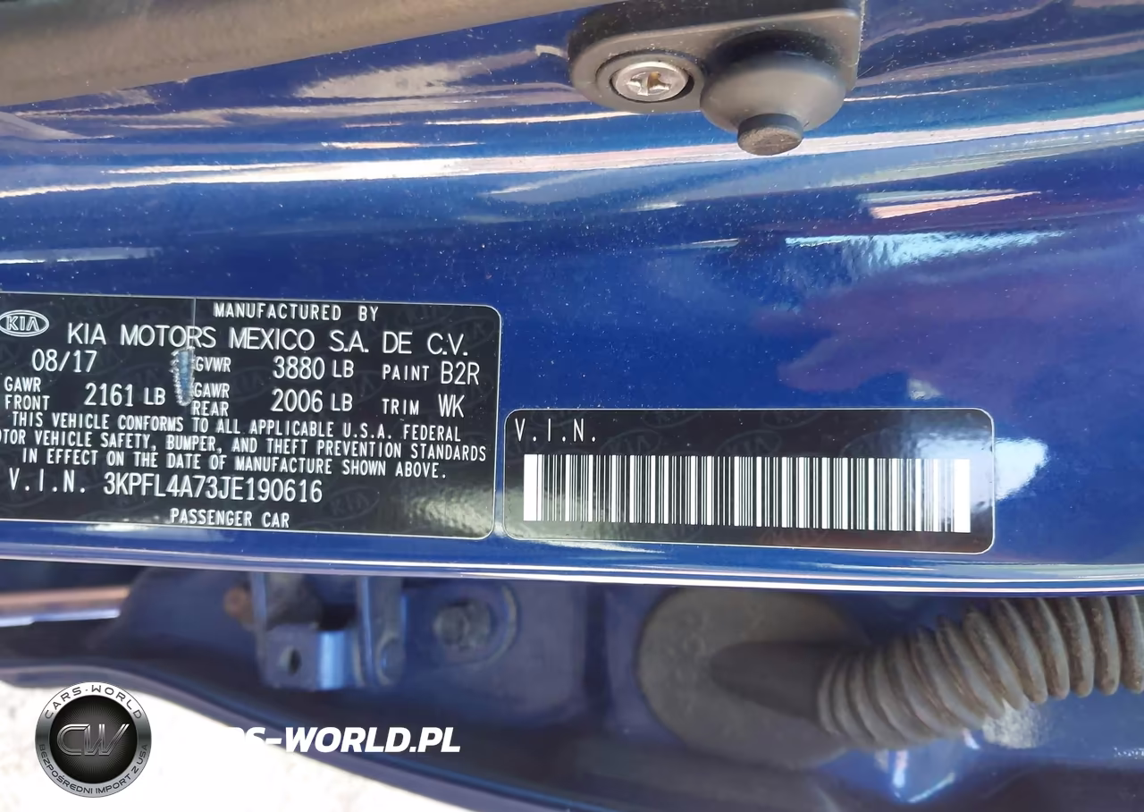 2018 Kia Forte Lx VIN:3KPFL4A73JE190616 - 9