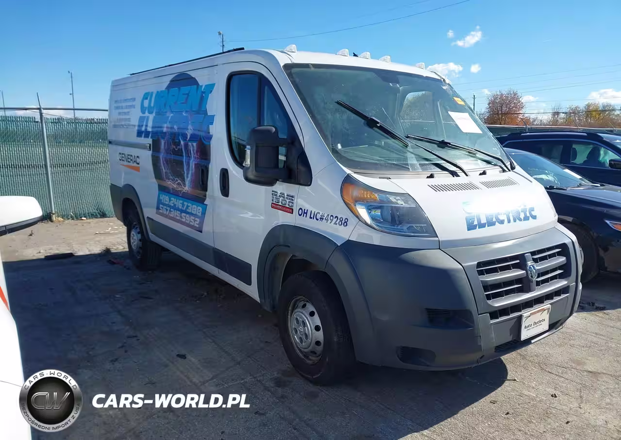 2017 Ram Promaster 1500 Low Roof 136 Wb