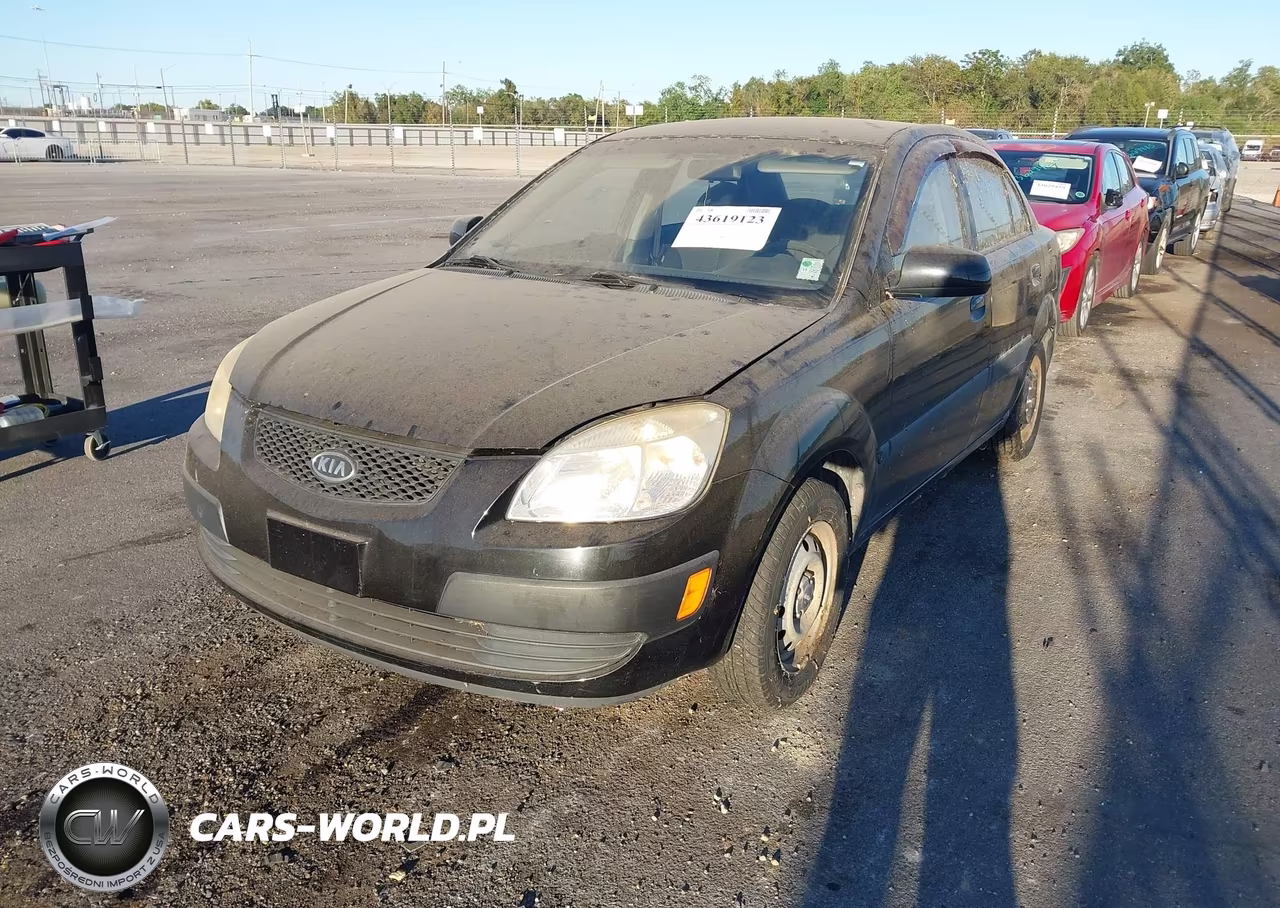 2008 Kia Rio VIN:KNADE123X86348331 - 2