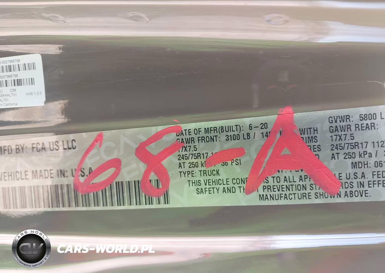 2020 Jeep Gladiator Sport S 4X4 VIN:1C6HJTAG4LL201441 - 9