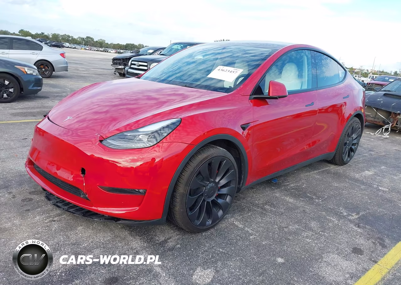 2023 Tesla Model Y Performance Dual Motor All-Wheel Drive VIN:7SAYGDEF1PF924285 - 2