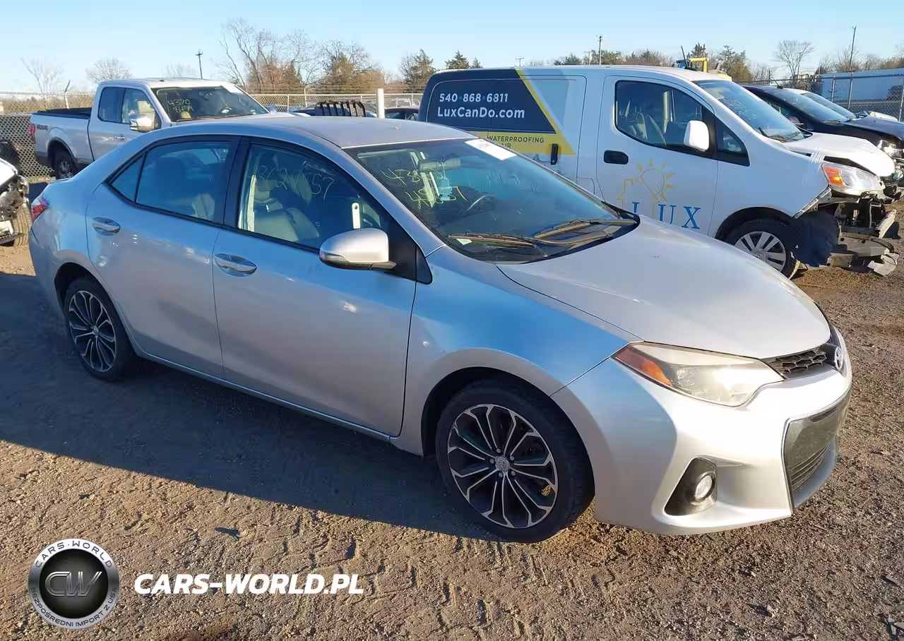 2014 Toyota Corolla S Plus