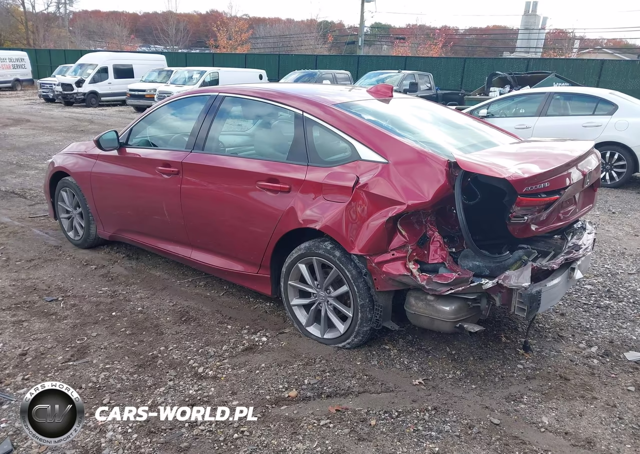 2021 Honda Accord Lx VIN:1HGCV1F18MA038694 - 3