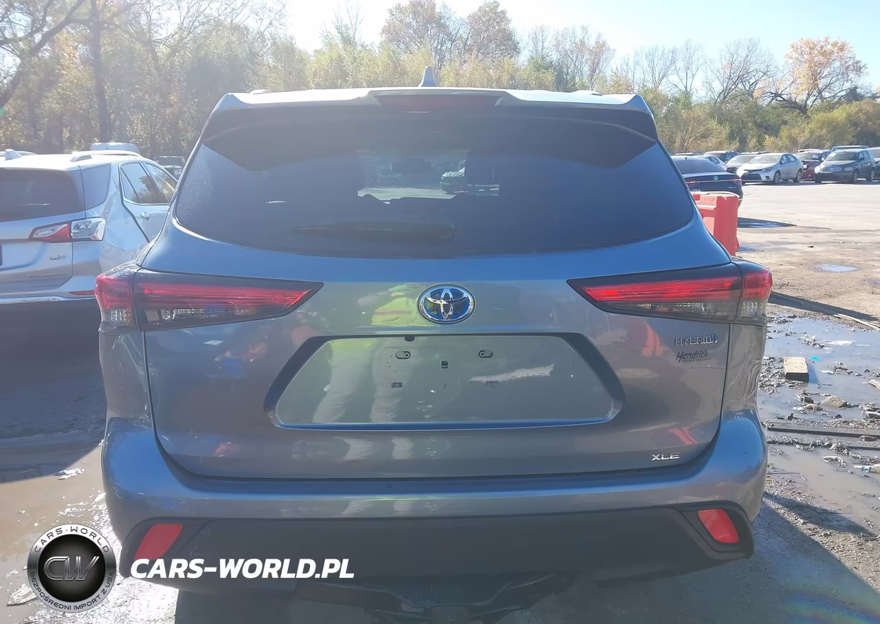 2022 Toyota Highlander Hybrid Xle VIN:5TDHBRCH4NS091734 - 16