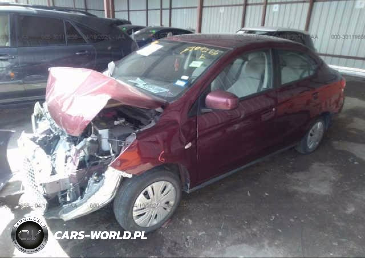 2020 Mitsubishi Mirage G4 Es VIN:ML32F3FJXLHF09503 - 2