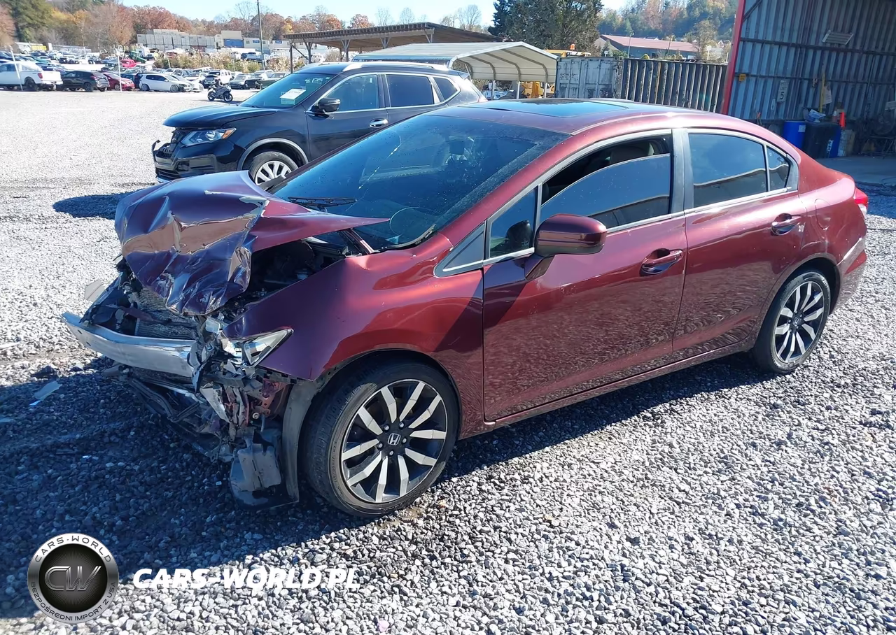 2015 Honda Civic Ex-L VIN:19XFB2F9XFE097357 - 2