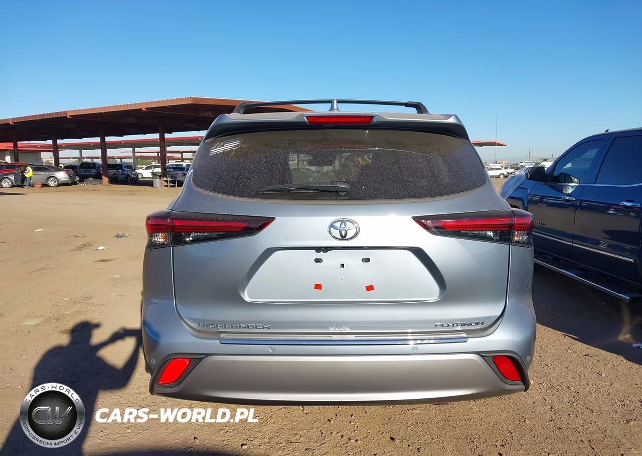 2024 Toyota Highlander Platinum VIN:5TDKDRAH6RS536225 - 16