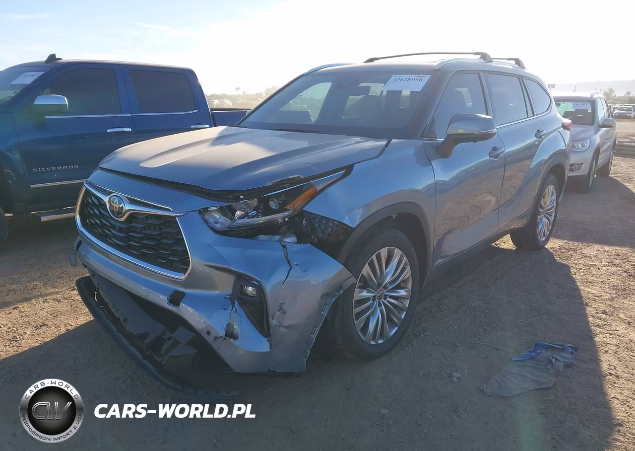2024 Toyota Highlander Platinum VIN:5TDKDRAH6RS536225 - 2