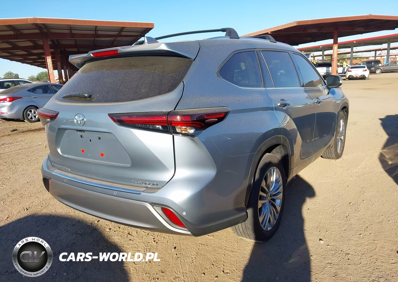 2024 Toyota Highlander Platinum VIN:5TDKDRAH6RS536225 - 4