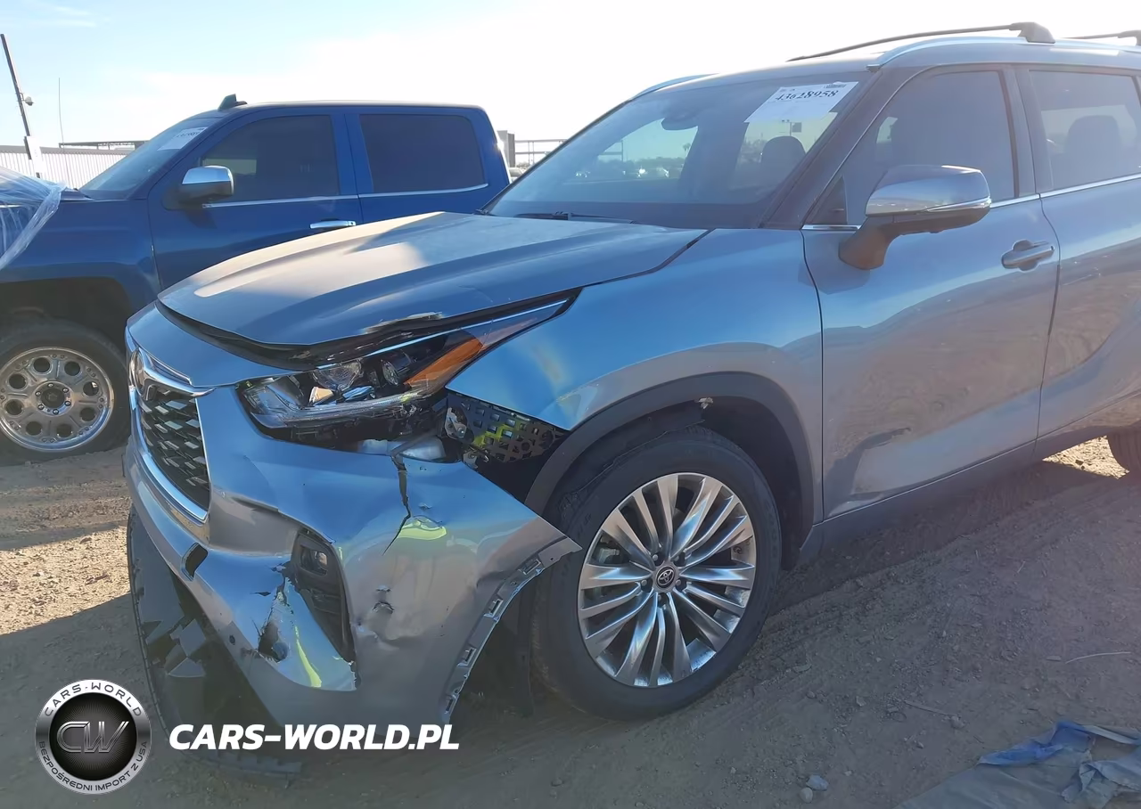 2024 Toyota Highlander Platinum VIN:5TDKDRAH6RS536225 - 6