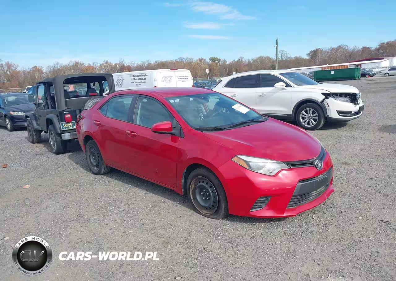2016 Toyota Corolla Le
