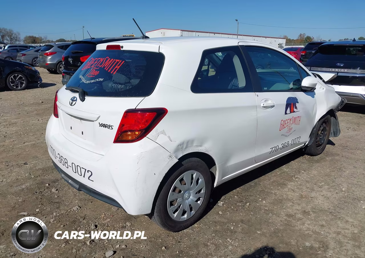2015 Toyota Yaris L VIN:VNKJTUD39FA015209 - 4