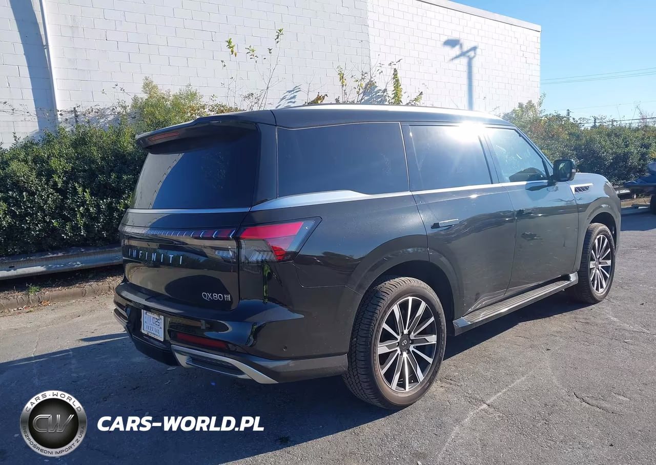 2025 Infiniti Qx80 Sensory Awd VIN:JN8AZ3DB2S9401012 - 4