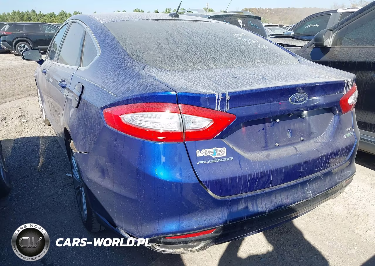 2016 Ford Fusion Se VIN:3FA6P0T9XGR301598 - 3