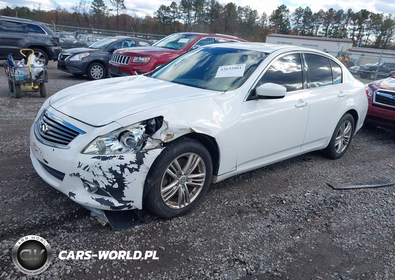 2011 Infiniti G37X VIN:JN1CV6AR3BM352339 - 2