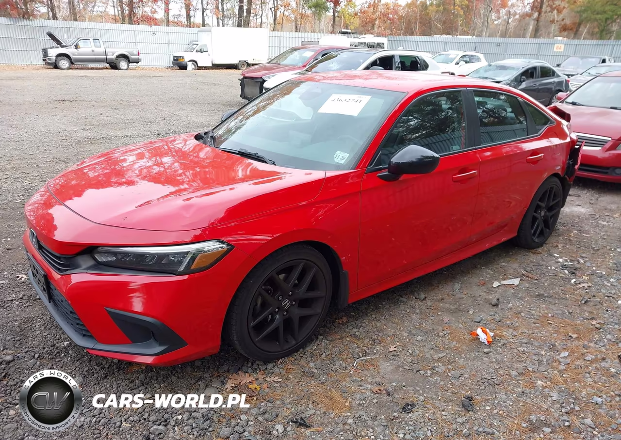 2022 Honda Civic Sport VIN:2HGFE2F53NH540781 - 2