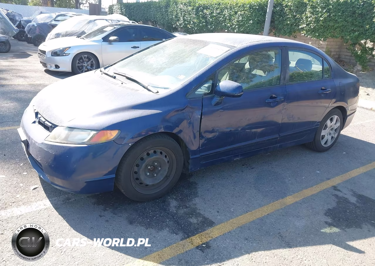 2007 Honda Civic Lx VIN:JHMFA16527S001048 - 2