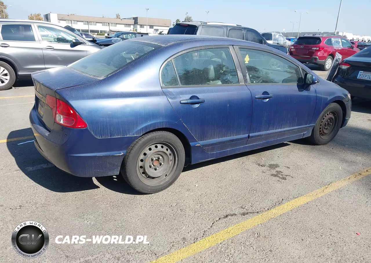 2007 Honda Civic Lx VIN:JHMFA16527S001048 - 4